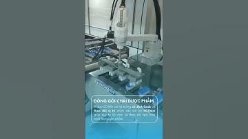Ứng dụng Robot SCARA trong dây chuyền sản xuất thuỷ tinh #hoangngantec #inovance #robot