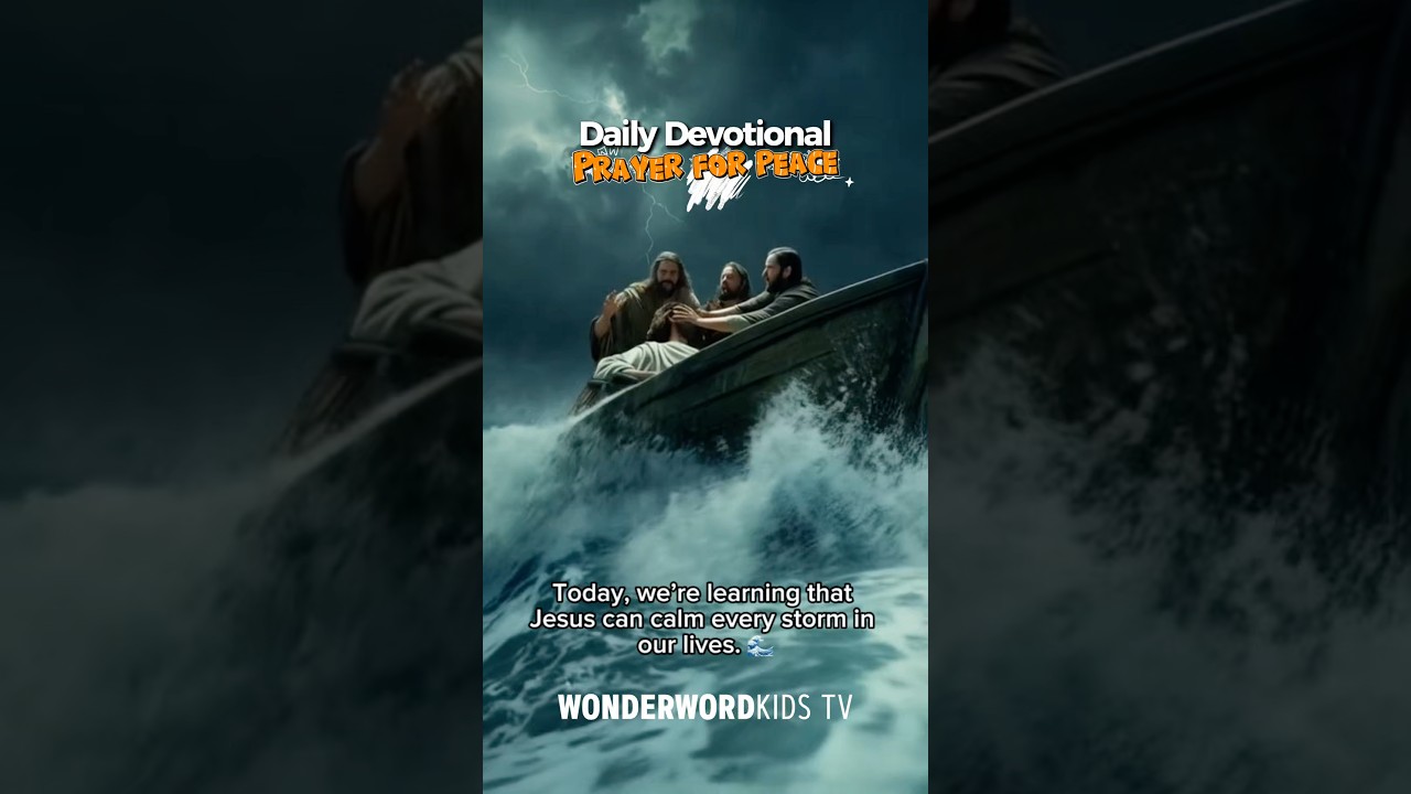 Prayer for Peace | Daily Devotional for Kids | Daily Prayer | 