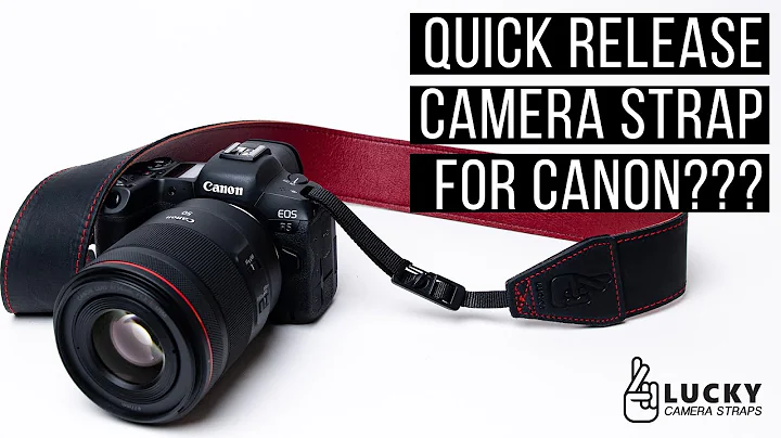 No Dongles! Quick Release Camera Straps for Canon Cameras - EOS R5, 5D iv and EOS RP etc