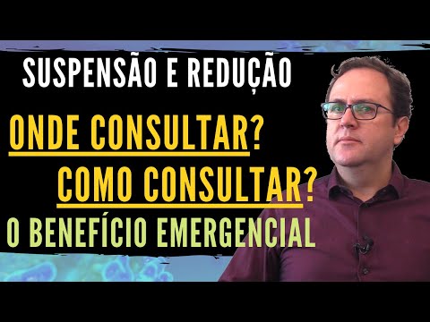 COMO E ONDE CONSULTAR O BENEFÍCIO EMERGENCIAL? VOU RECEBER? SUSPENSÃO E REDUÇÃO | LEONARDO HOFFMAM