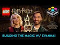 BTS of LEGO Harry Potter w/ Evanna Lynch & Marcos Bessa | LEGO® CON 2022