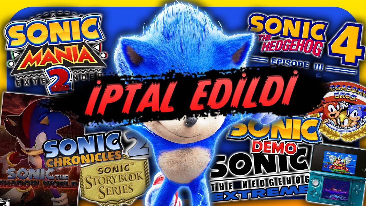 İPTAL EDİLEN TÜM SONİC OYUNLARI! (30'dan fazla)