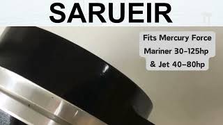 Bearing Carrier 12596T2 Fits Mercury Force Mariner 30-125hp & Jet 40–80hp, Includes Seals & Bearings
