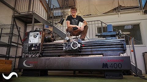 THIS LATHE IS JUST SILLY BIG!!! My British Workshop: Part 3