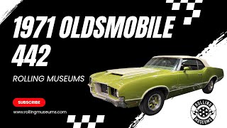 1971 Oldsmobile Cutlass 442 Convertible Barn Find – Forgotten Muscle Car Treasure!🔥