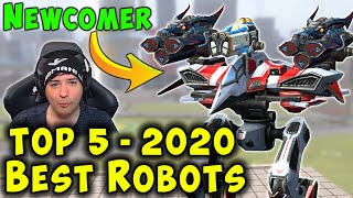 Manni's New TOP 5 BEST WAR ROBOTS 2020 - WR Gameplay