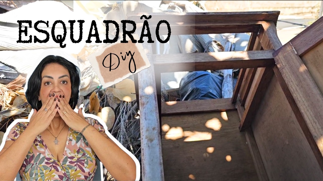 DIY | GARIMPANDO NA CAÇAMBA | DO LIXO AO LUXO | DO PODRINHO AO NOVINHO