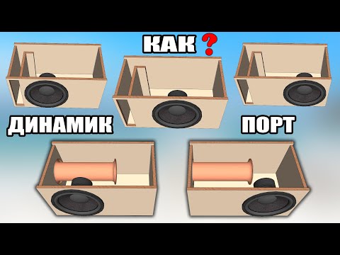 Видео: Насколько большим должен быть порт в дополнительном ящике?