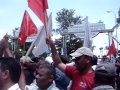 هتافات عمال شركات قناة السويس أمام مبنى الإرشاد 1 2