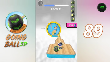 Going Balls Gameplay Walkthrough Epic Level 89 (Android, IOS)
