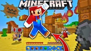 Play MARIO in Minecraft Pocket Edition! Command Block Creation NO MODS!! - (MCPE 1.2 Map) screenshot 5