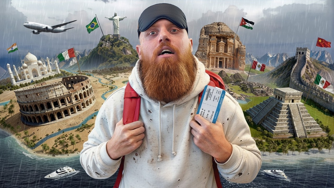 Я попытался посетить ВСЕ 7 чудес света за 7 дней.