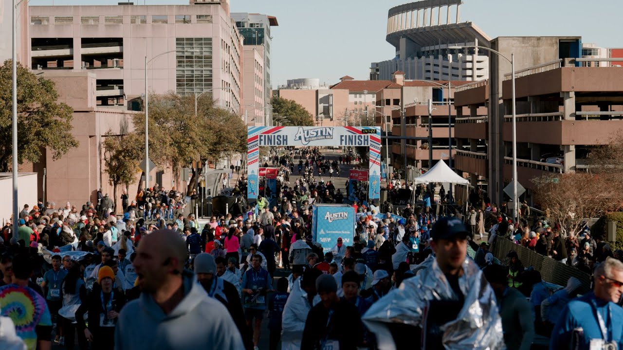 Filming Austin International Half Marathon (3M Half Marathon) Filmed on Sony FX3