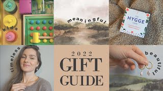 MINIMALIST GIFT GUIDE | meaningful items people would actually enjoy