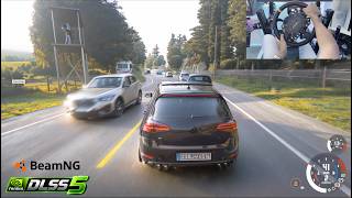 BeamNG.drive – DLSS 5 x3 Gameplay | GOLF 7R | NEXT-GEN Graphics