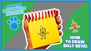 Jon Kim Blue's Clues Drawing - How To Draw Billy Bevel