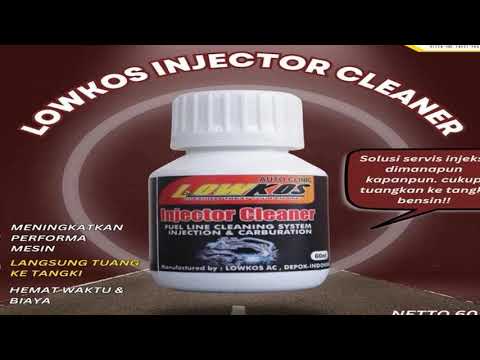 Pembersih injector Lowkos Injector Cleaner Langsung Tuang Tangki 60 ML ...