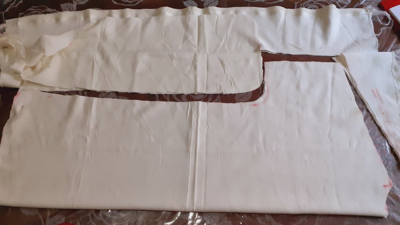 تفصيل قندورة للأولاد 4 سنوات بطريقة مبسطة