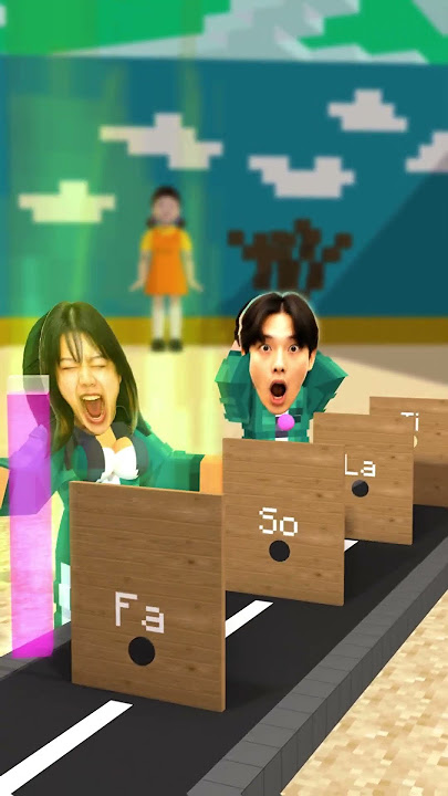 Perfect Pitch Challenge with Player 222 Kim Jun-hee #minecraft