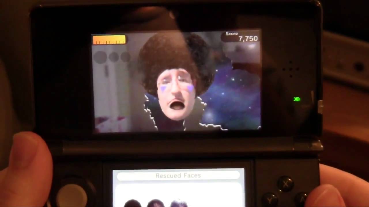 3RM Plays 3DS 09 Face Raiders YouTube