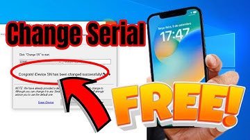 No Paid iPhone/iPad Change Serial Number for Free Tool | Change SN without DCSD Cable on iPhone/iPad