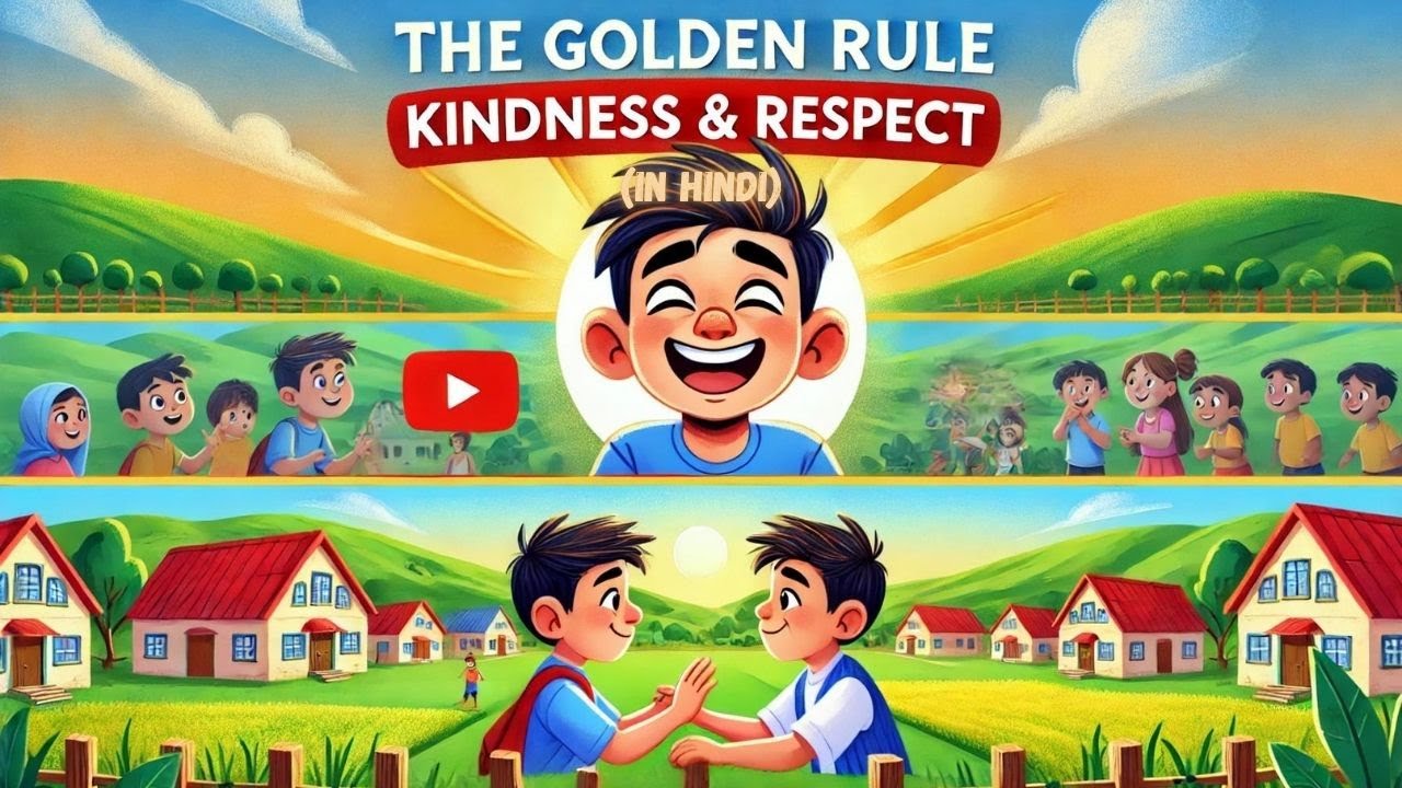 "The Golden Rule: A Heartwarming Moral Story for Kids | Kindness ...