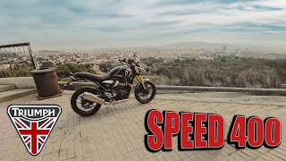 Triumph Speed 400 Test Ride in Barcelona #2