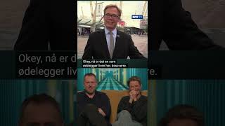 Blir aldri lei av bloopers fra nyhetssendingene 😅 Se «Dette er humor» i #nrktv