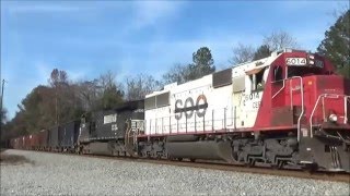 Leasers Leading NS Freights on NS Savannah District 12/6/15