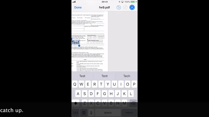 Edit PDF files/forms on the go, on iPhone and iPad or iPod. No printer or scanner needed.