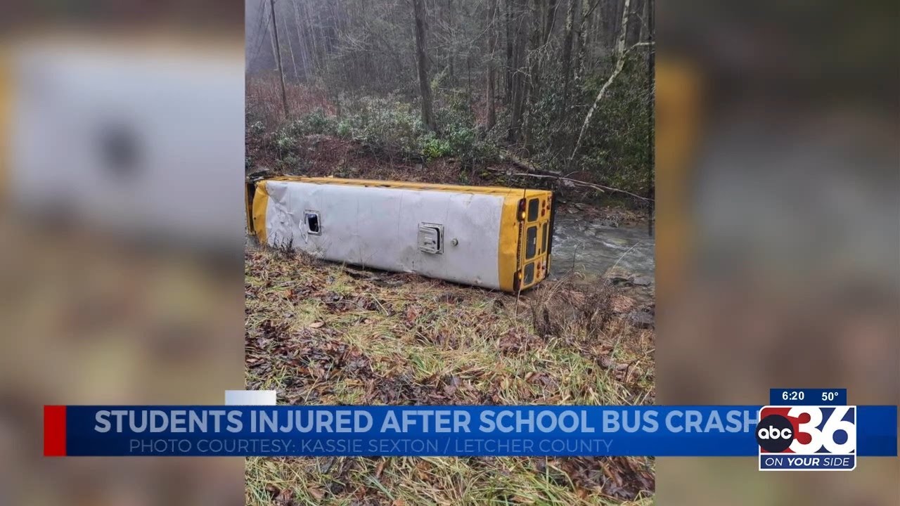 011224 Students injured after school bus crash - YouTube
