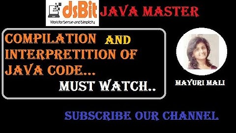 Tutorial6 | Compilation and Interpretation Of Java | JAVA Master | Must Watch | Mayuri Mali |