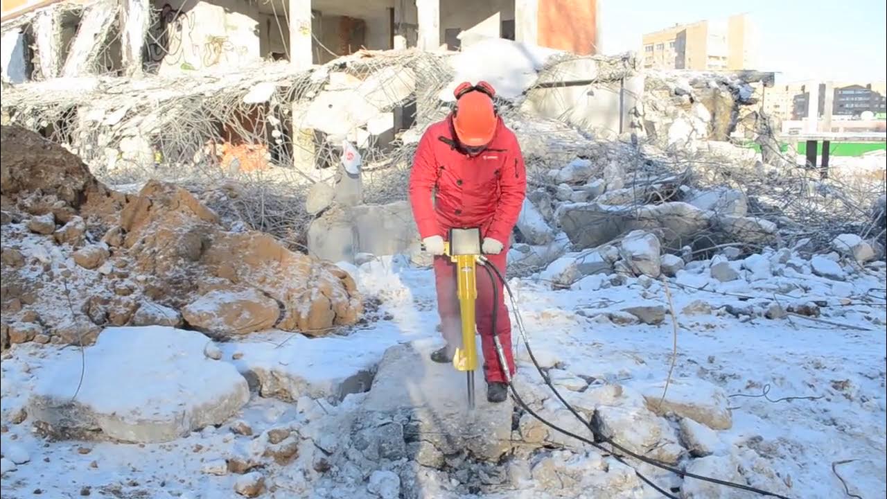Забивка трубы перфоратором. Забивка отбойным молотком. Приспособление для забивания столбов для забора. Насадка для забивки электродов заземления. Гидравлический копер для забивки труб.