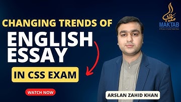 Changing Trends Of English Essay in CSS Exam
