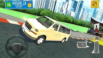 Multi Floor Garage Driver #5 Cargo Van - Android Gameplay FHD