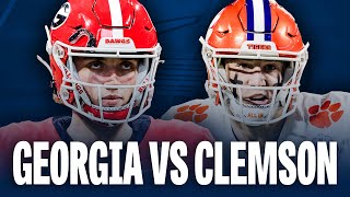 Georgia Football Will SMOKE Clemson Football Week 1 | Early Georgia vs Clemson Preview