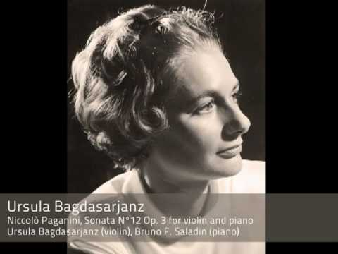 Ursula Bagdasarjanz plays Paganini