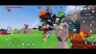 Building the Raid Zeppelin in lego Fortnite odisy