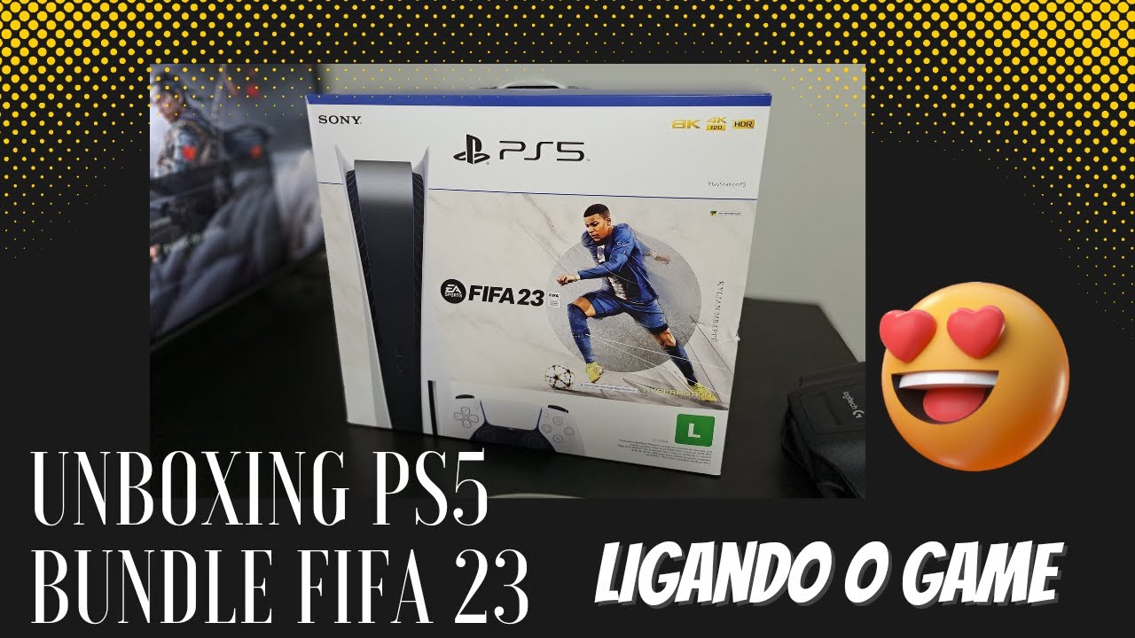 🔴Review & Unboxing Playstation 5 Midia Fisica - Edição Fifa 23 