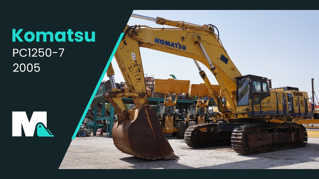 Komatsu PC1250-7 Crawler Excavator | 2005