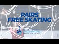 Pairs Free Skating | 2019 ISU World Junior Figure Skating Champs - Zagreb/CRO | #WorldJFigure