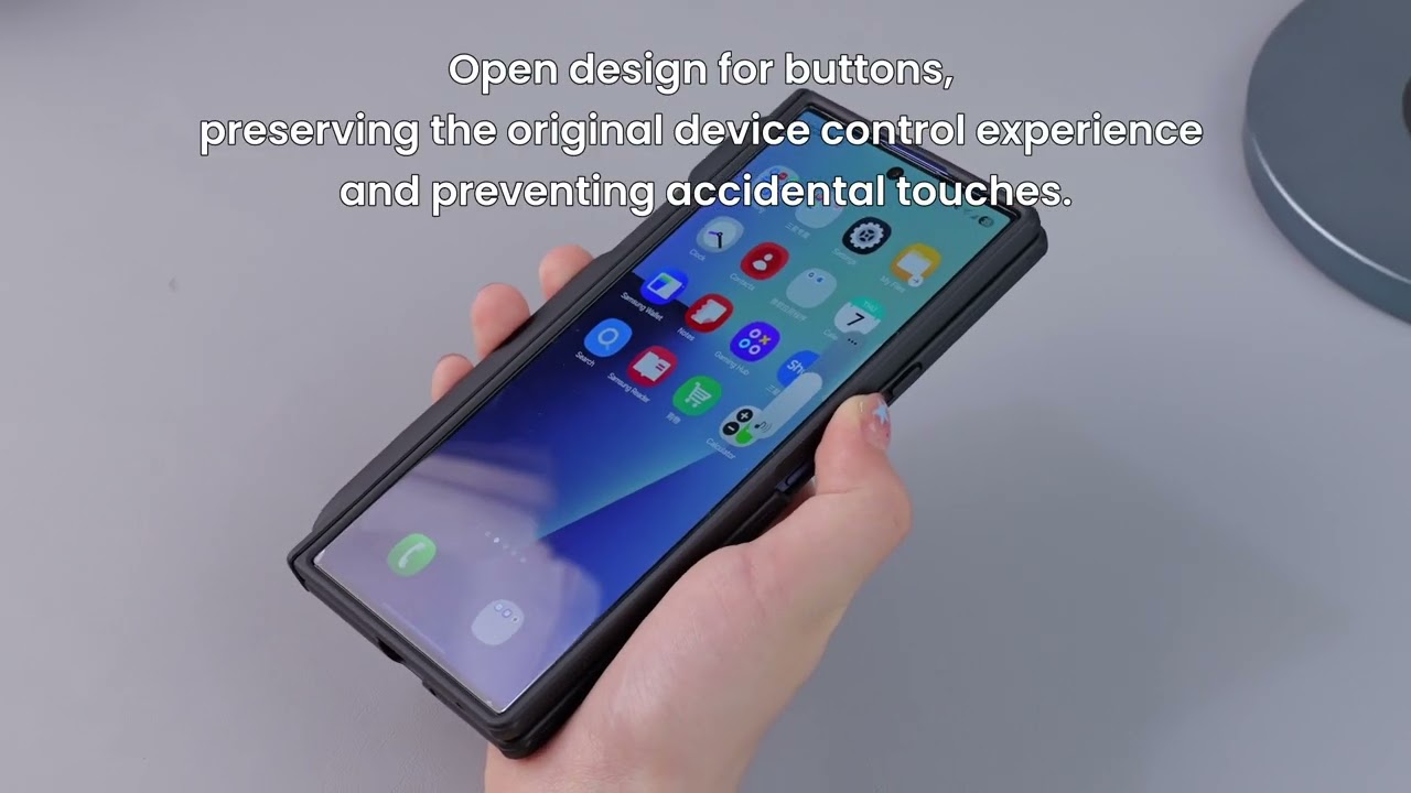 Nillkin Galaxy Z Fold 7 CamShield Case – Magnetic, Stylus, Stand & Lens Protection