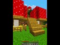 Minecraft Duo Mushroom House...🤯 #minecraft #shorts