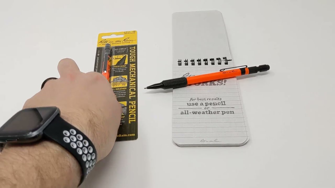 Mechanical Clicker Pencil: Rite in the rain 