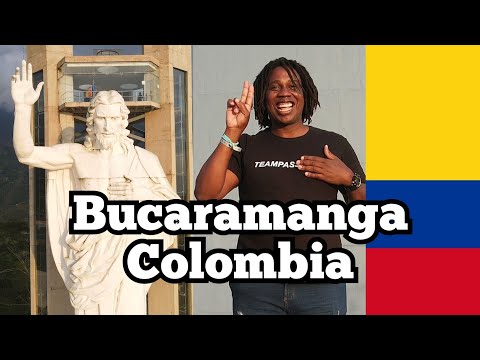 First Time In Bucaramanga Colombia Travel - Tallest Statue In Colombia 🇨🇴