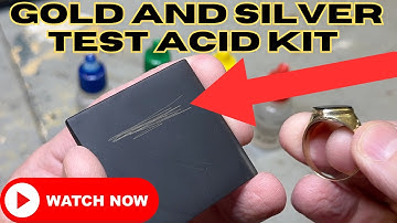 Gold And Silver Test Acid Kit How to Use and Review