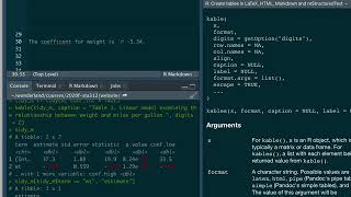 Watch Creating Reports in RMarkdown (Part 3)