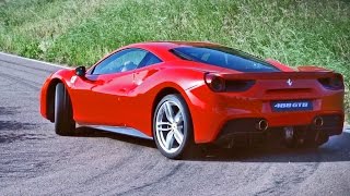 Having burnt rubber out on the track, it was time for ferrari 488 gtb
to take road. in this new video, prancing horse’s latest mid-rear v8
spo...