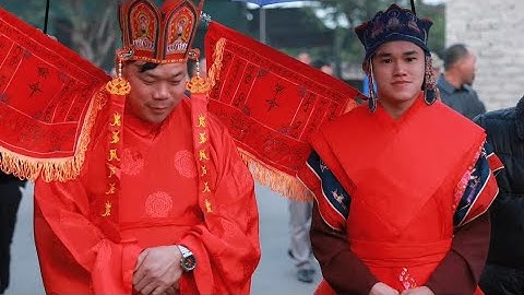 Cấp sắc dân tộc sán dìu của em Đỗ Đức Thịnh thôn Số Tư, xã Quý Sơn, TX Chũ, tỉnh Bắc Giang. Tập 10