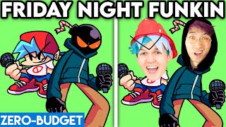 FRIDAY NIGHT FUNKIN WITH ZERO BUDGET! (ft. WHITTY, BOYFRIEND, & MORE!) *LANKYBOX FUNNY PARODY* screenshot 3